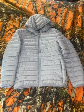H&M Light Weight Light Gray Quilted Jacket